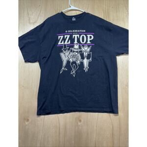 A Celebration With ZZ Top 2021 Concert With Tour Dates Cotton T-Shirt size 2XL